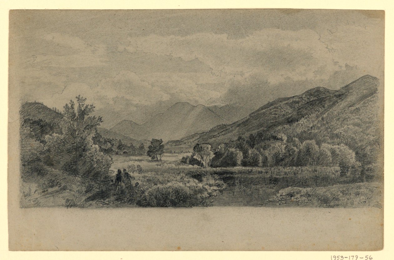Krajobraz, Niemcy autorstwa William Trost Richards