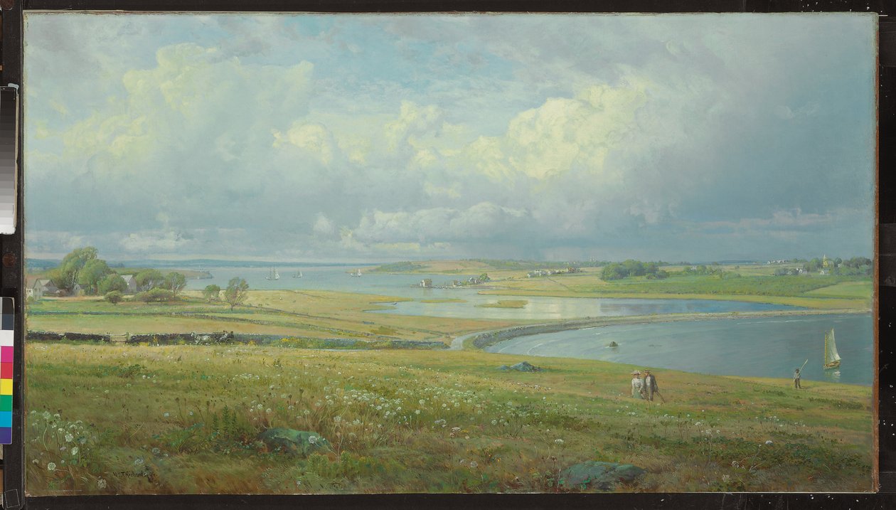 Makrela Cove, Jamestown, Rhode Island, 1894 autorstwa William Trost Richards