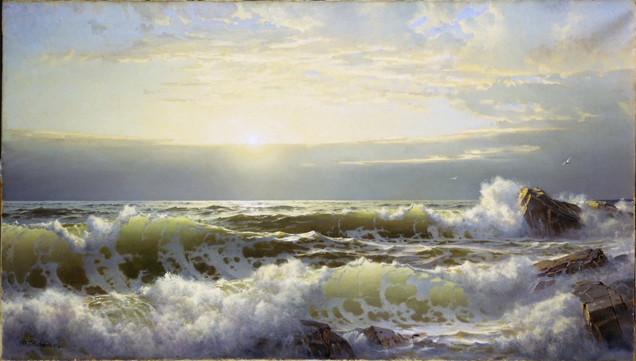 Off Connecticut, Newport, 1904 autorstwa William Trost Richards