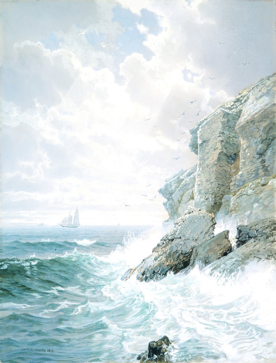 Urwisko czyśćcowe, 1876. autorstwa William Trost Richards
