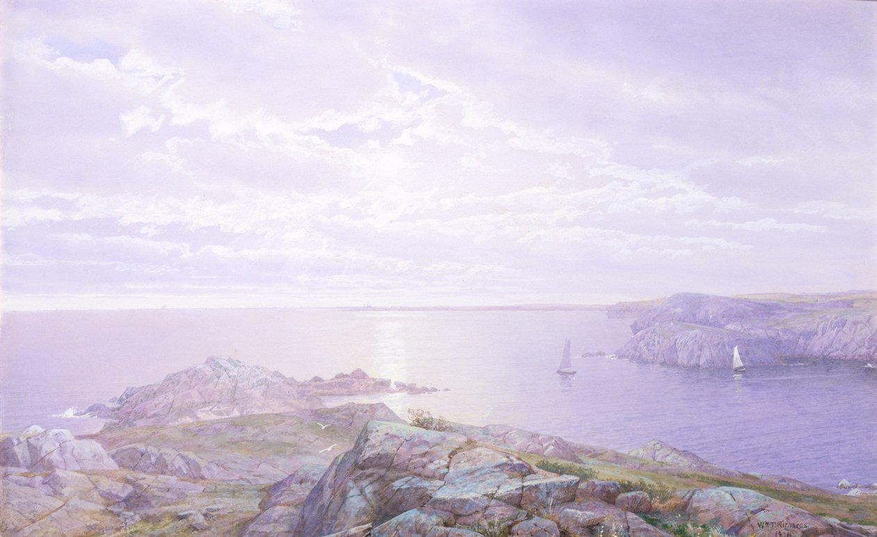 Skalista Zatoka, 1876. autorstwa William Trost Richards