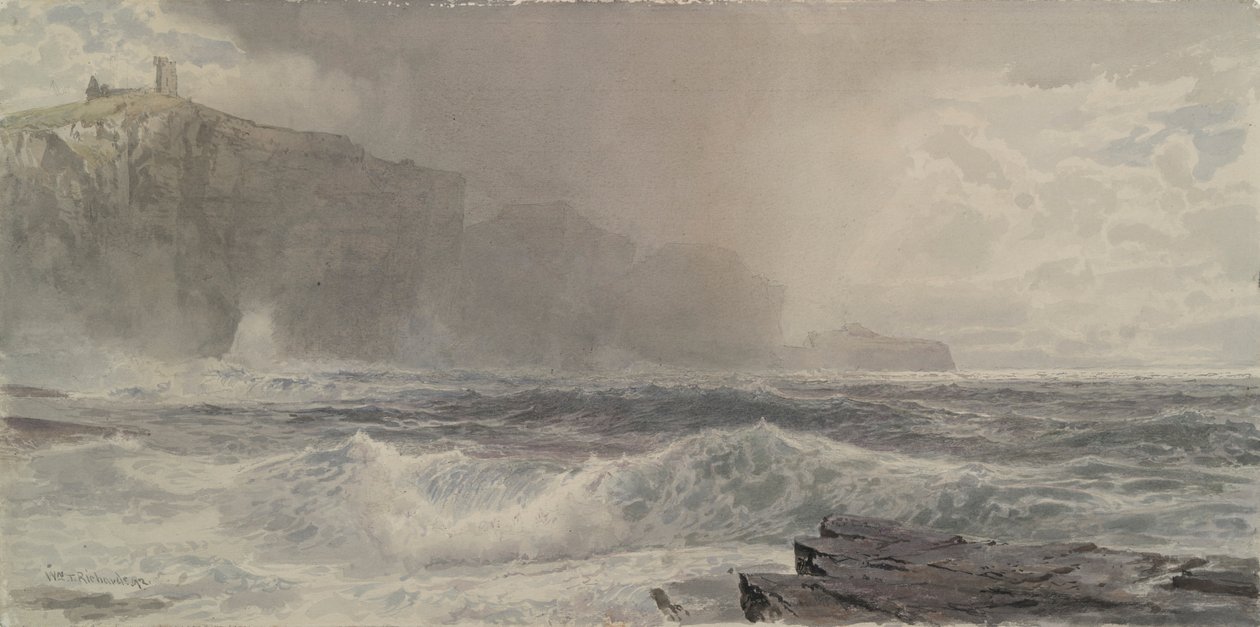 Morze i klify autorstwa William Trost Richards