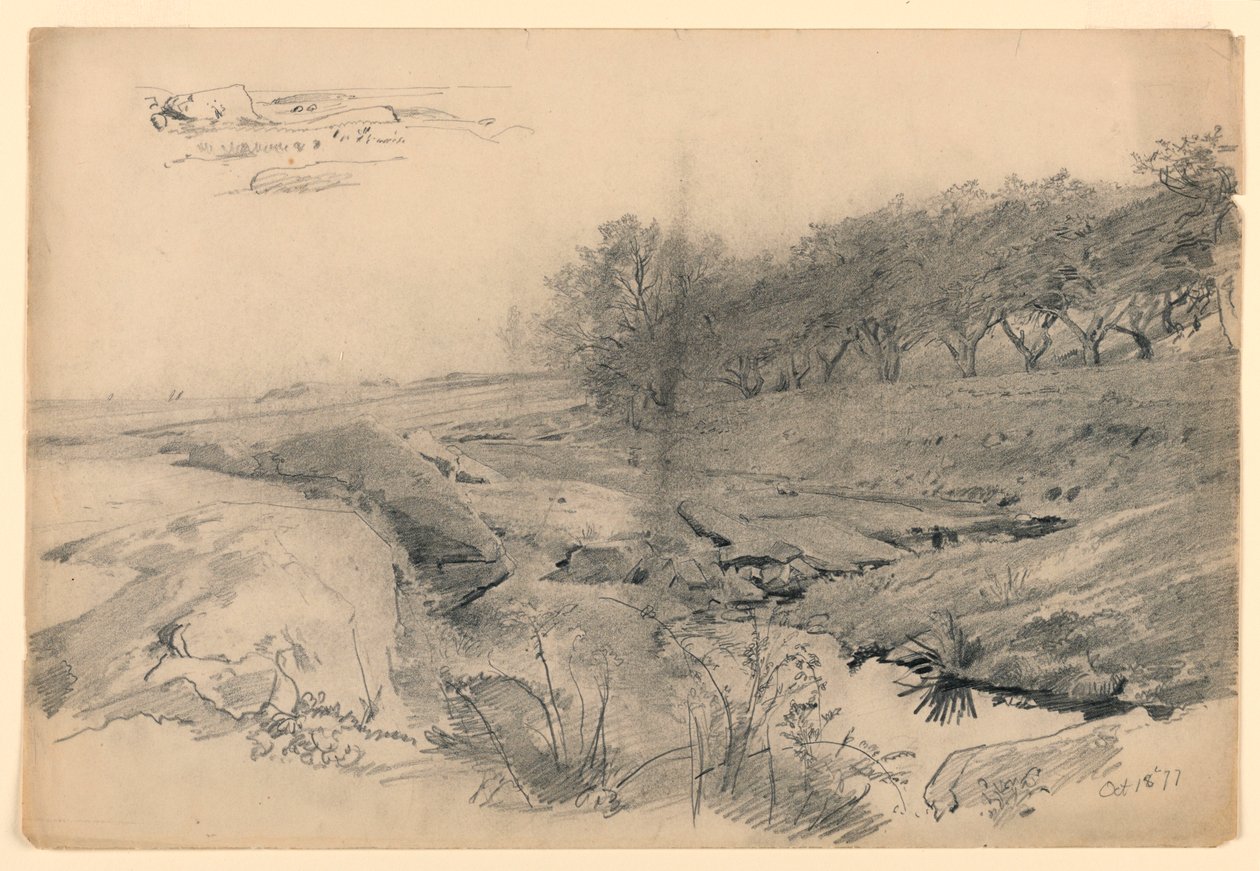 Wybrzeże, Newport, RI autorstwa William Trost Richards