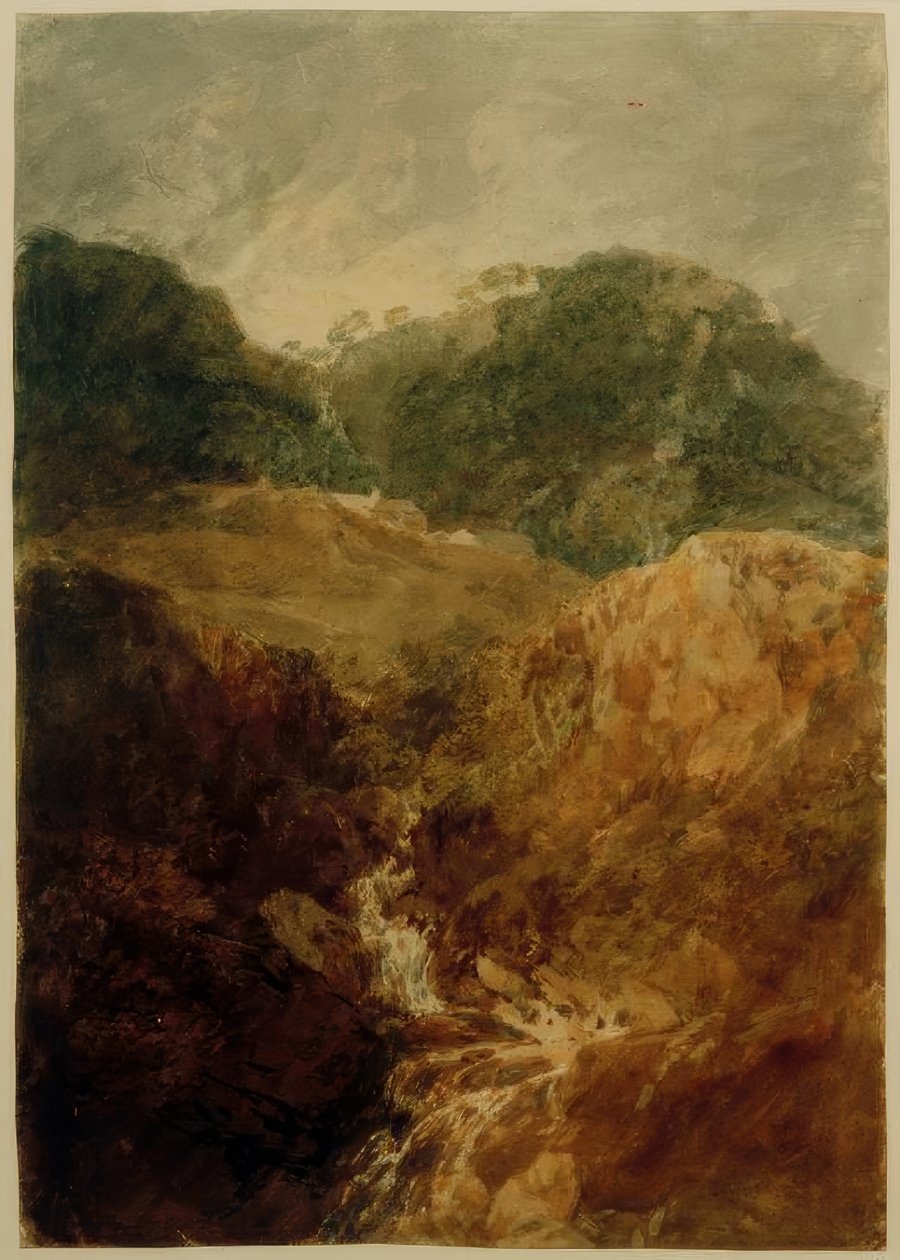 Górski potok: szef Derwentwater (?) autorstwa Joseph Mallord William Turner