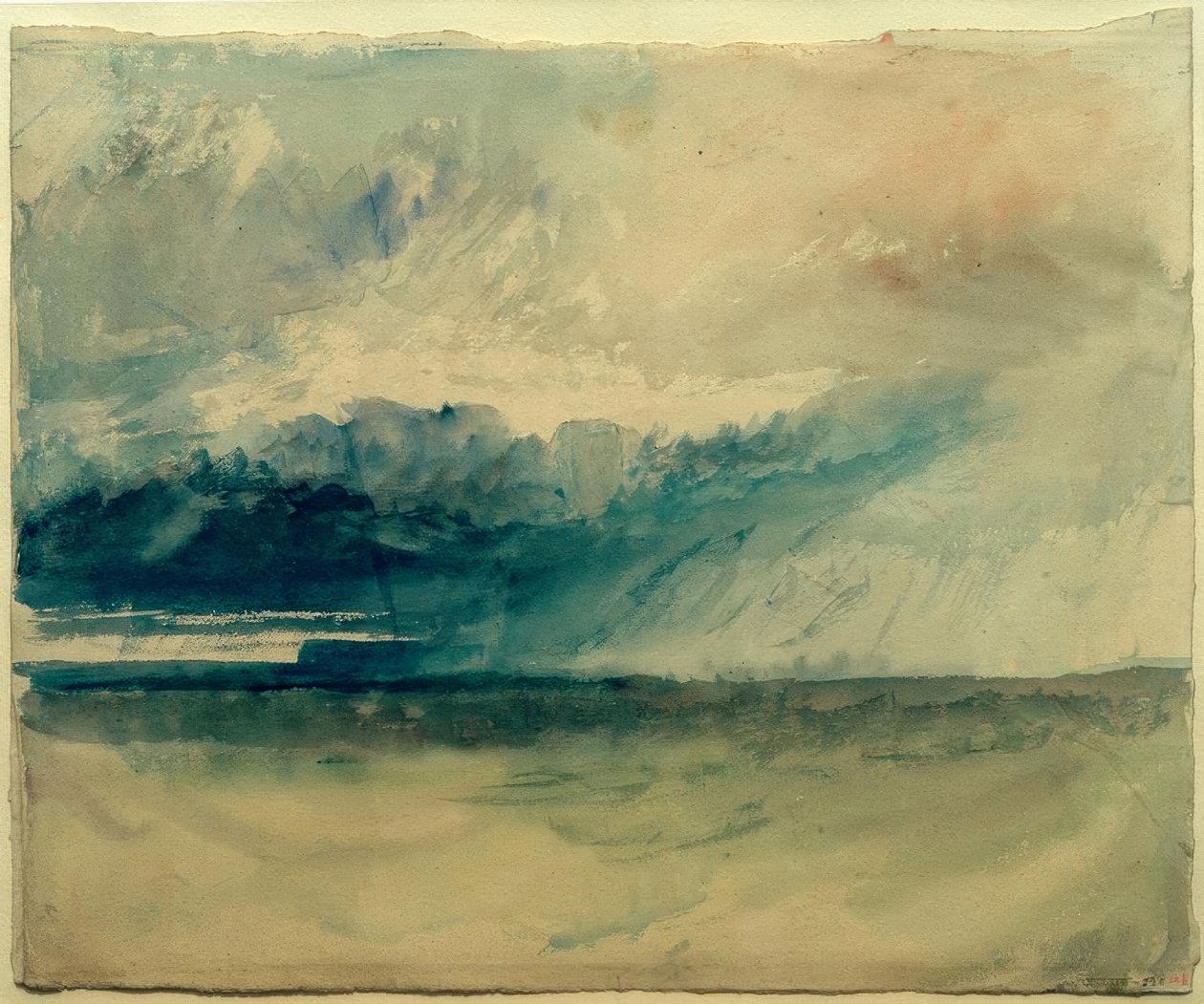 Klify od morza autorstwa Joseph Mallord William Turner