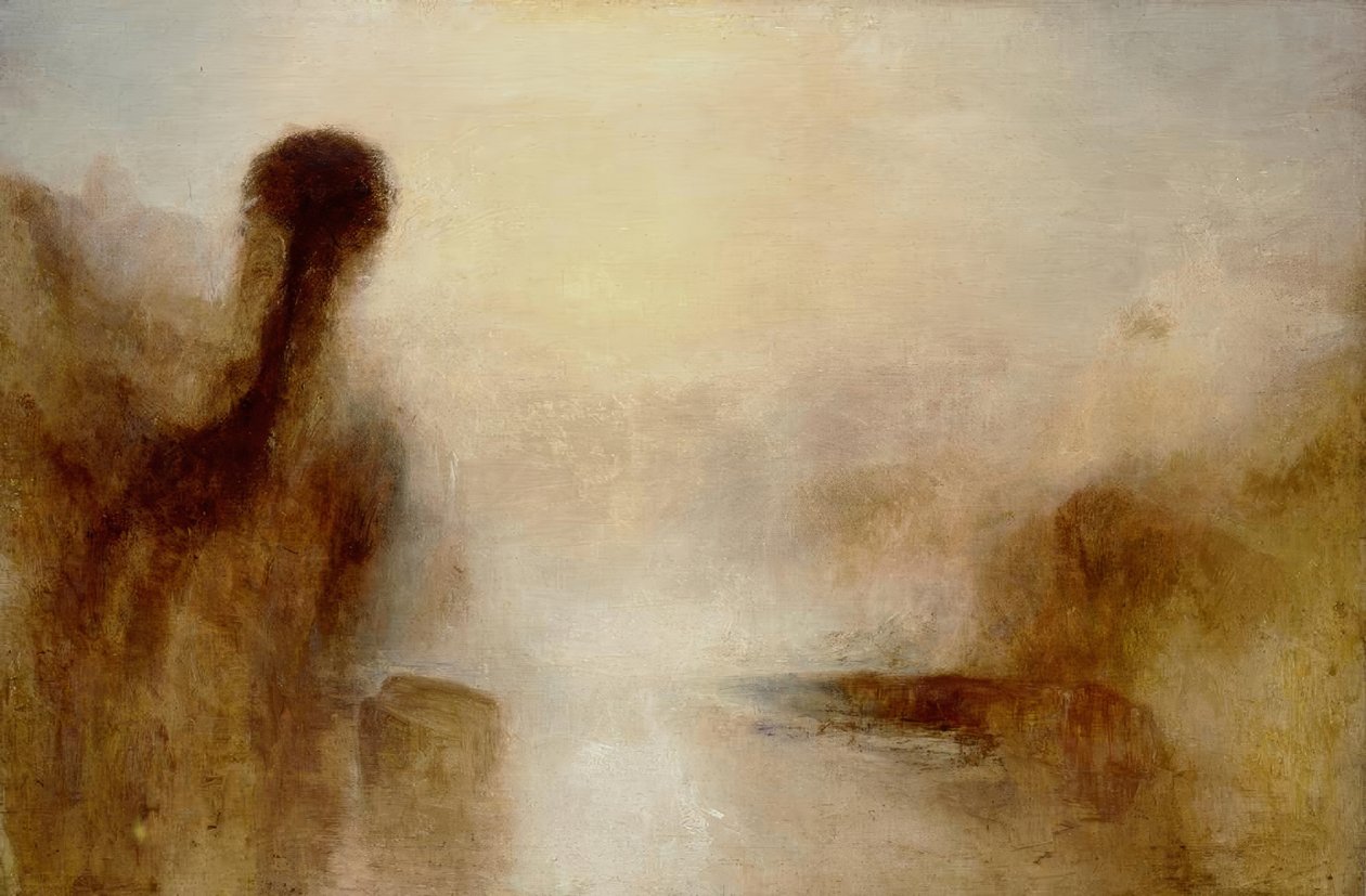 Krajobraz z wodą autorstwa Joseph Mallord William Turner