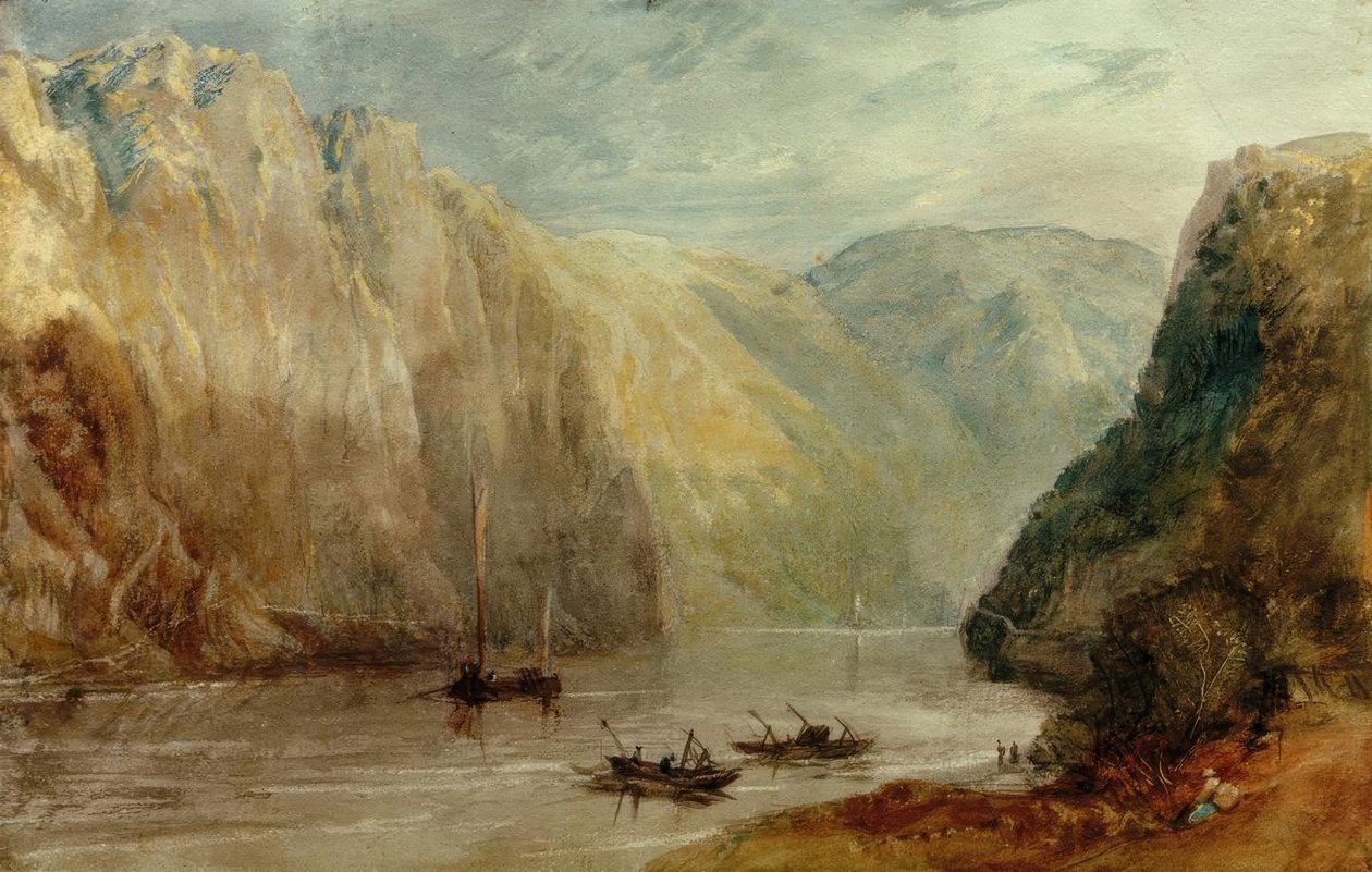 Lurleiberg autorstwa Joseph Mallord William Turner