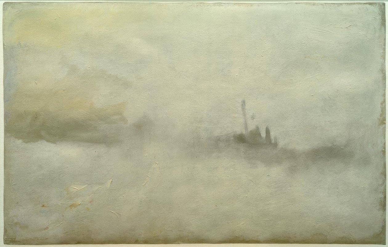 Statek podczas burzy (?) autorstwa Joseph Mallord William Turner