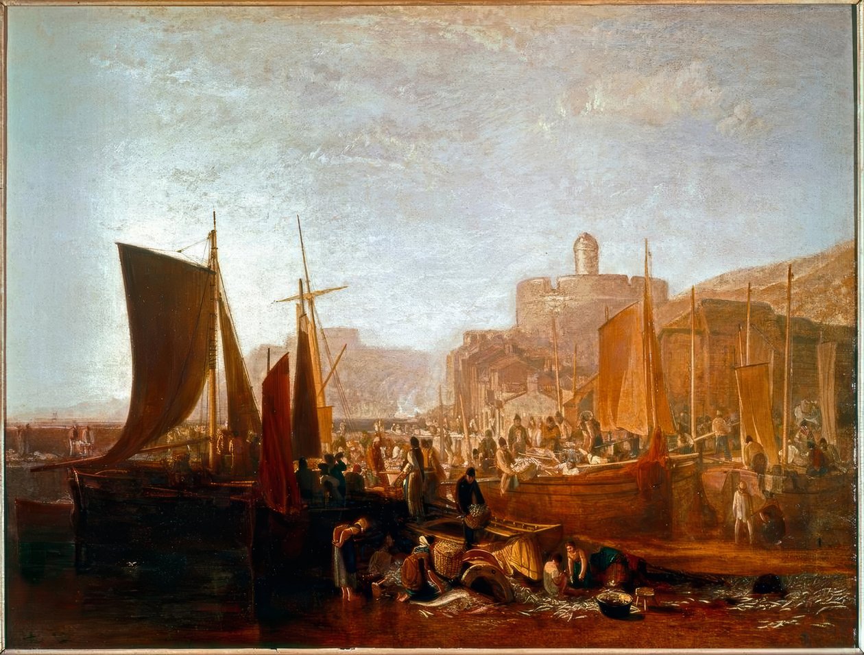 St Mawes w sezonie sylwestrowym autorstwa Joseph Mallord William Turner