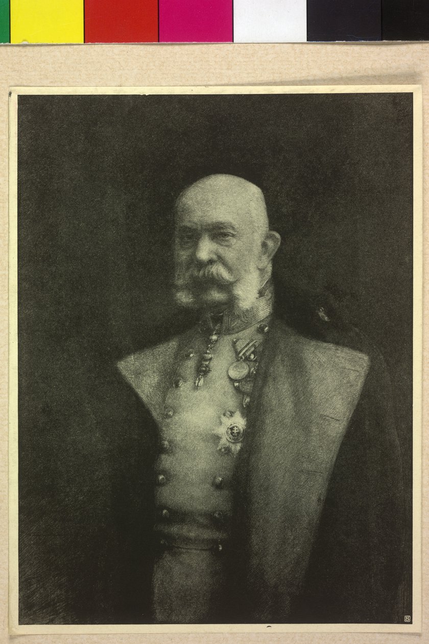 Cesarz Austrii Franciszek Józef I autorstwa William Unger