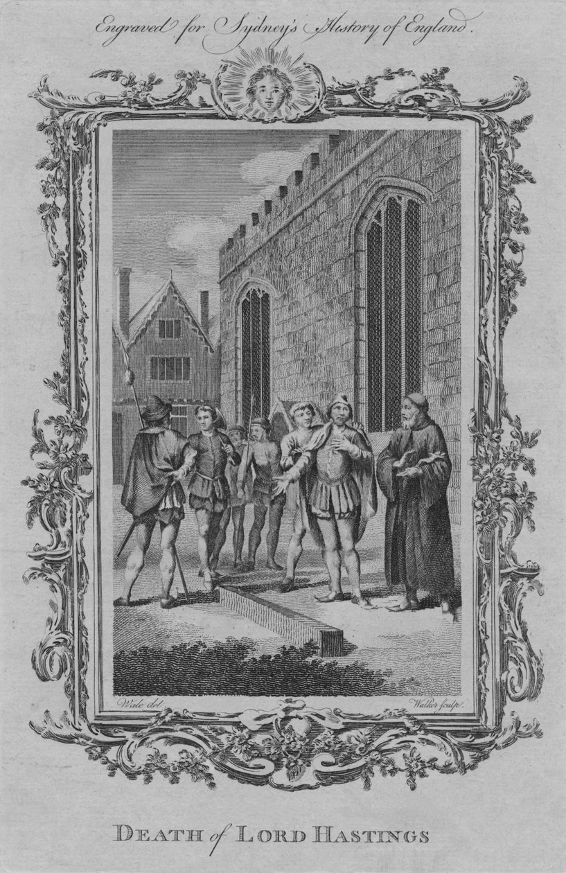 Śmierć Lorda Hastingsa, 1773. autorstwa William Walker
