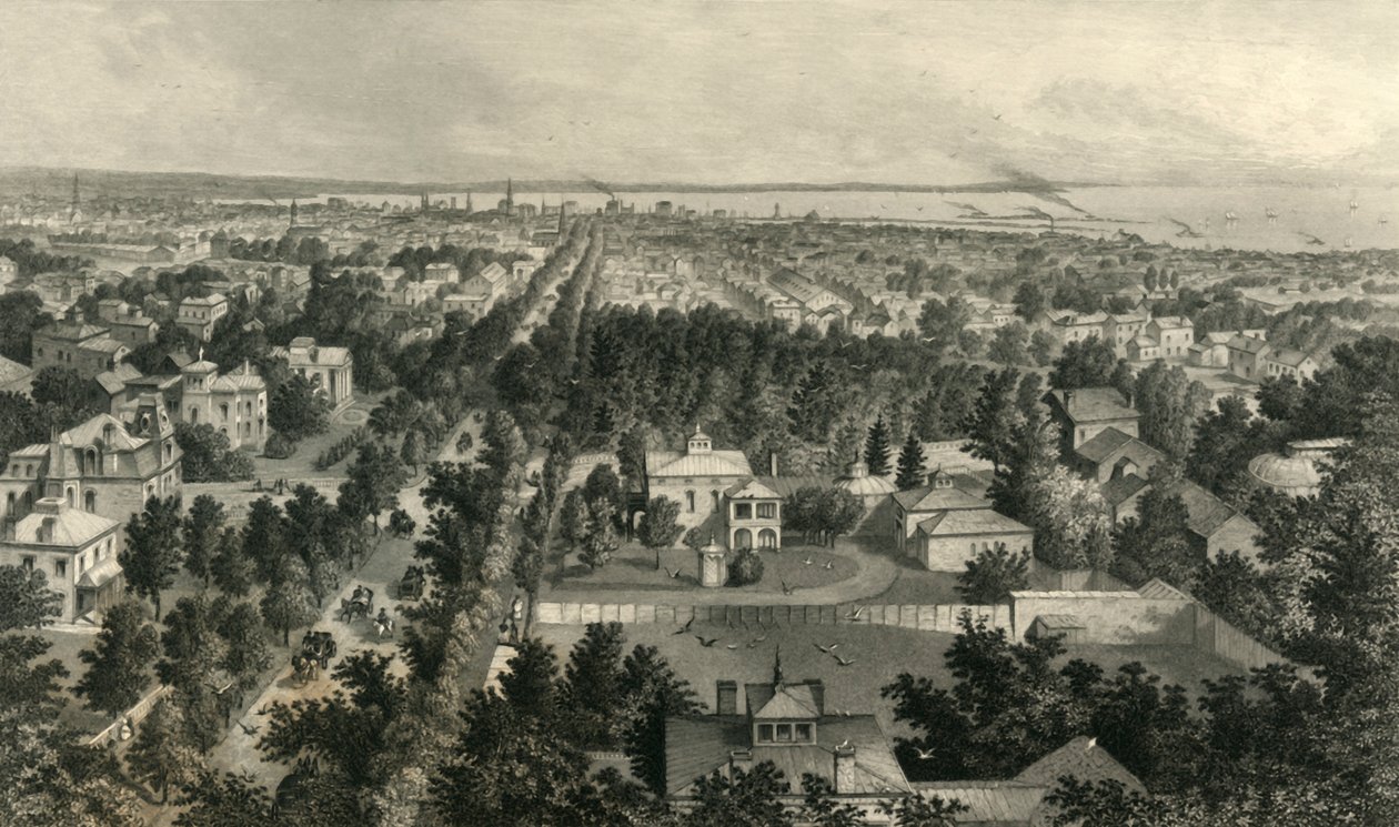 „Miasto Buffalo”, 1872. autorstwa William Wellstood