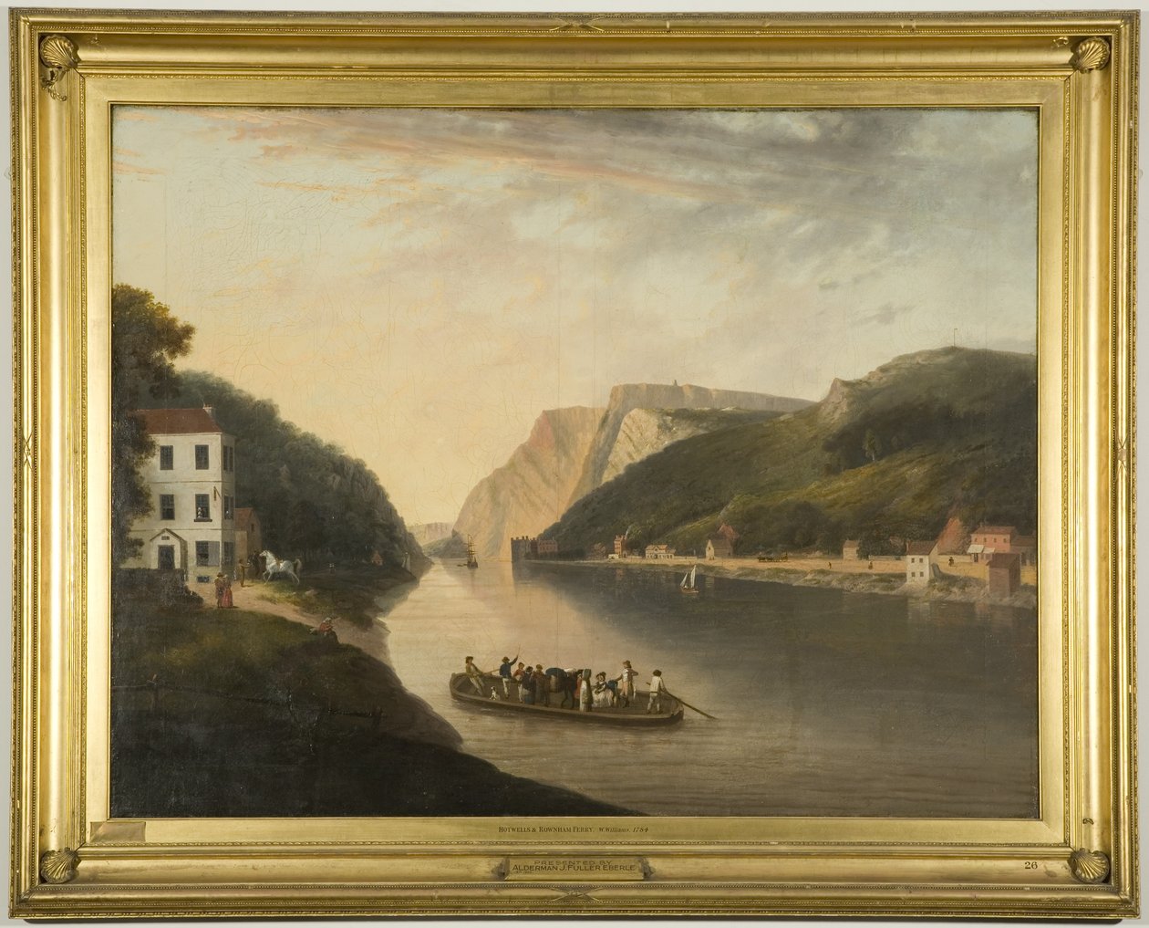 Hotwells i Prom Rowham autorstwa William Williams