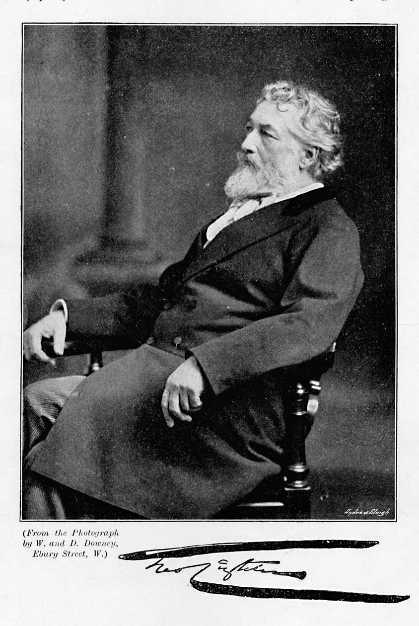 Lord Leighton, ok. 1890, 1896. autorstwa William and Daniel Downey