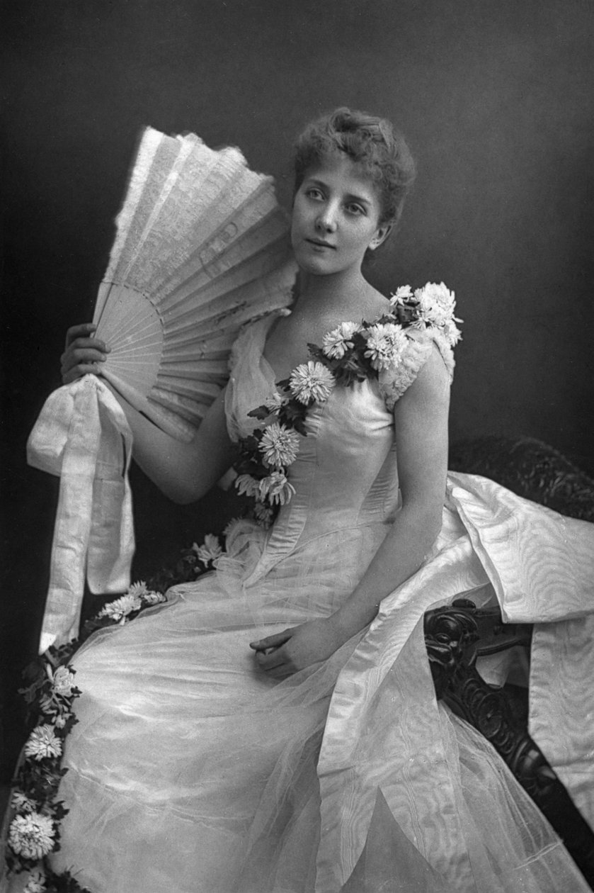 Maude Millett, aktorka, 1890. autorstwa William and Daniel Downey