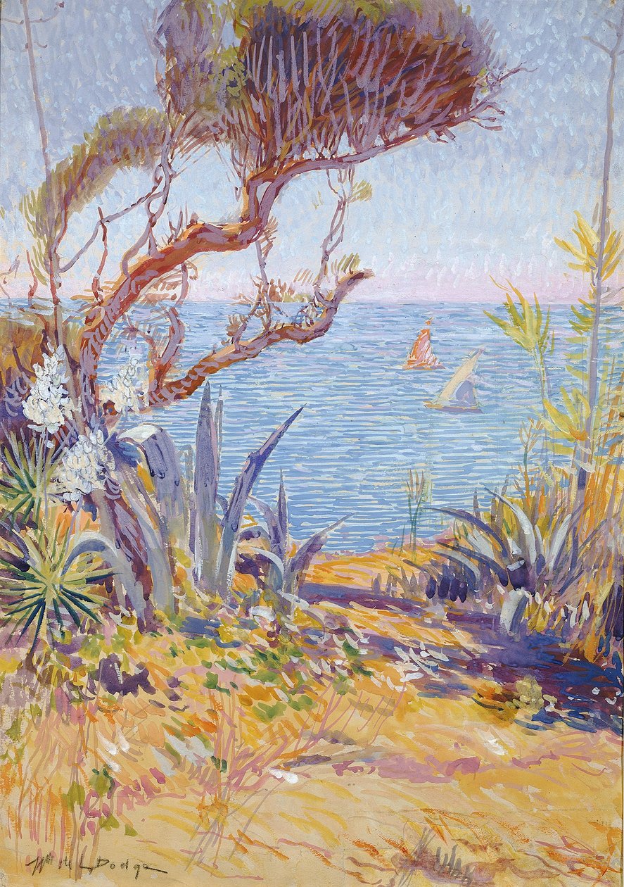 Włochy — Morze Śródziemne, 1932. autorstwa William de Leftwich Dodge