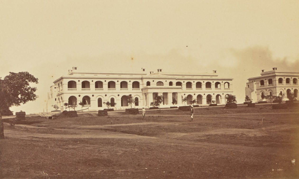 [Barrack Hall, Królewska Artyleria Konna]. autorstwa Willoughby Wallace Hooper