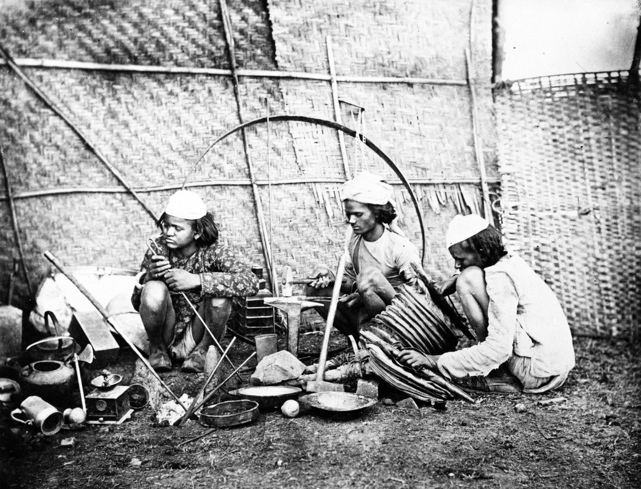 Kowale, ok. 1870 autorstwa Willoughby Wallace Hooper