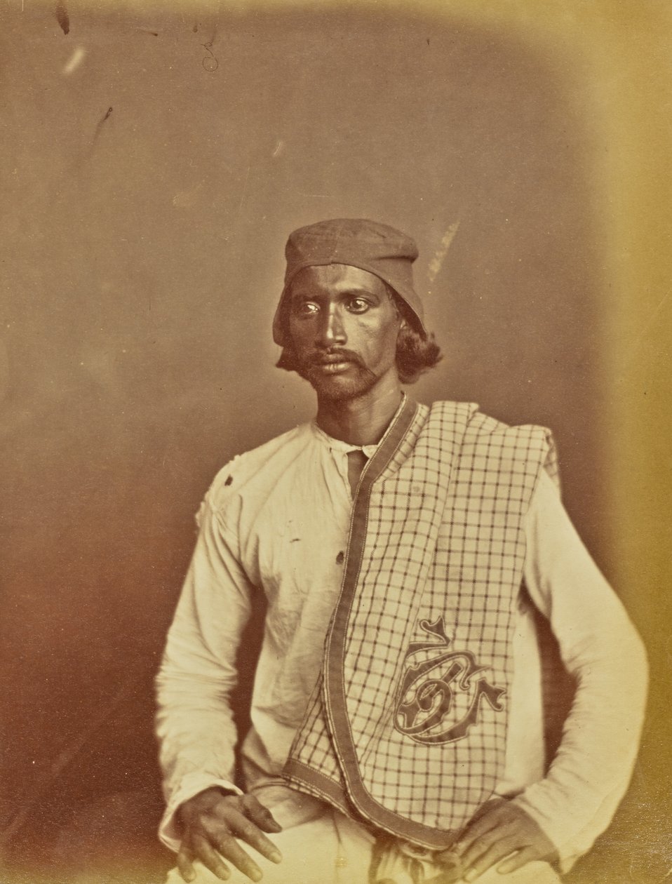 [Portret mężczyzny] autorstwa Willoughby Wallace Hooper