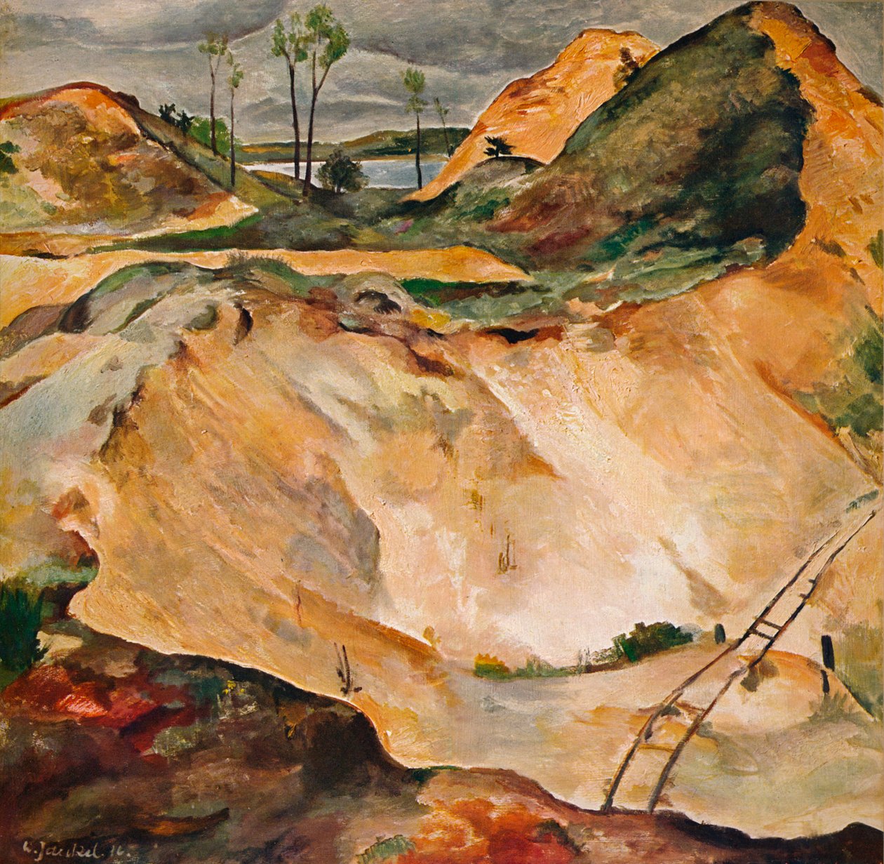 „Piaskownica”, ok. 1921 r. autorstwa Willy Jaeckel
