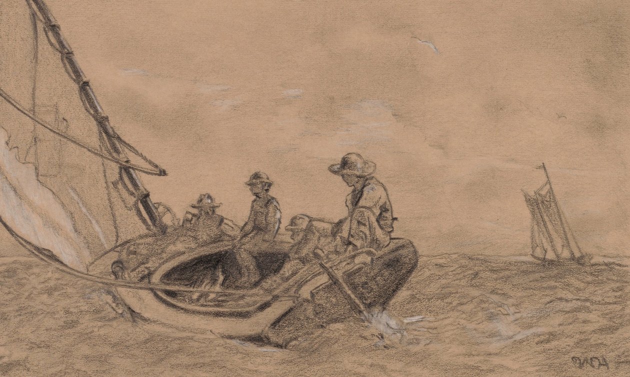 Wiatr w górę autorstwa Winslow Homer