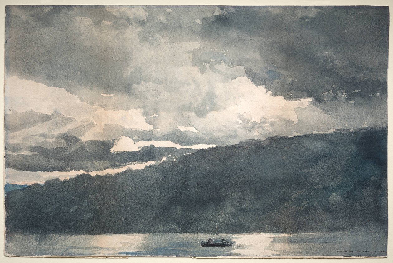 Mink Lake, Adirondacks autorstwa Winslow Homer