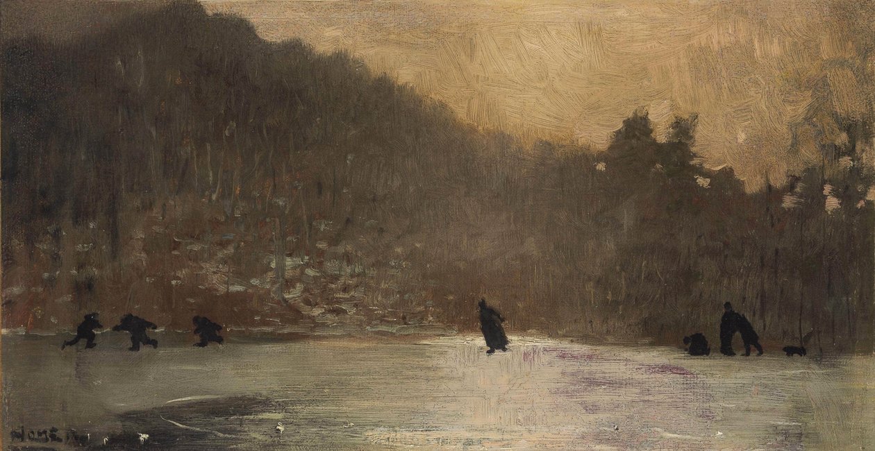 Łyżwiarstwo autorstwa Winslow Homer