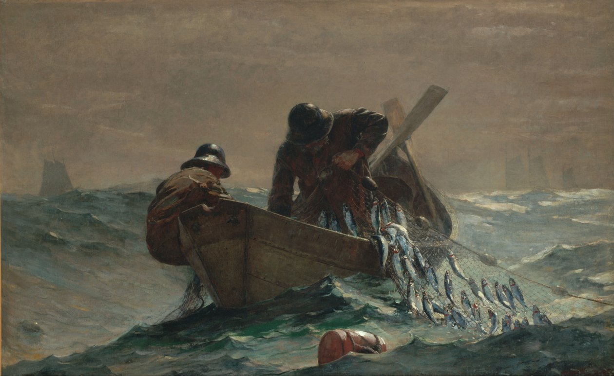 Sieć śledziowa autorstwa Winslow Homer