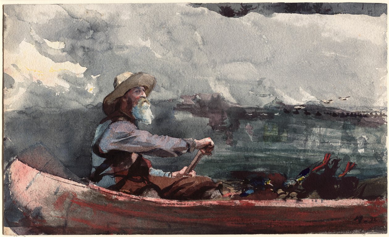 Przewodnik po Adirondacks autorstwa Winslow Homer