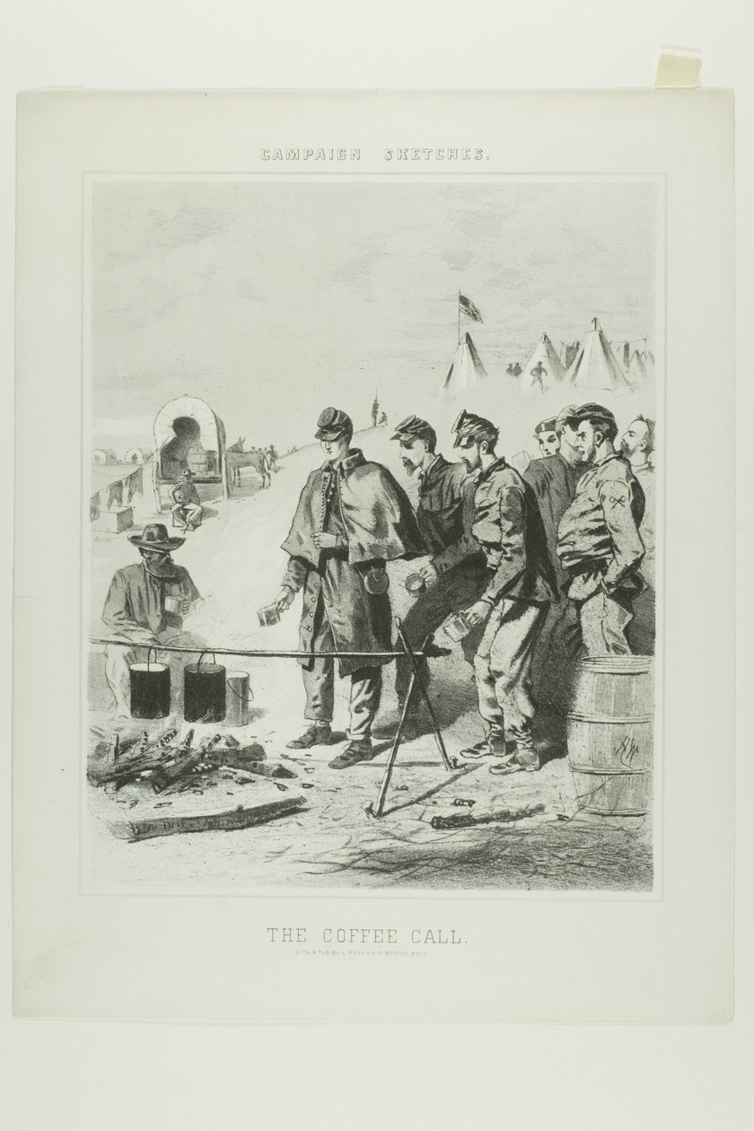 Szkice kampanii: Coffee Call autorstwa Winslow Homer