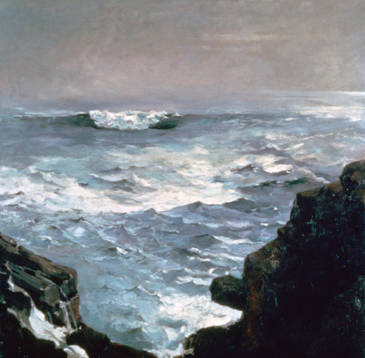 Skała armatnia, 1895 autorstwa Winslow Homer
