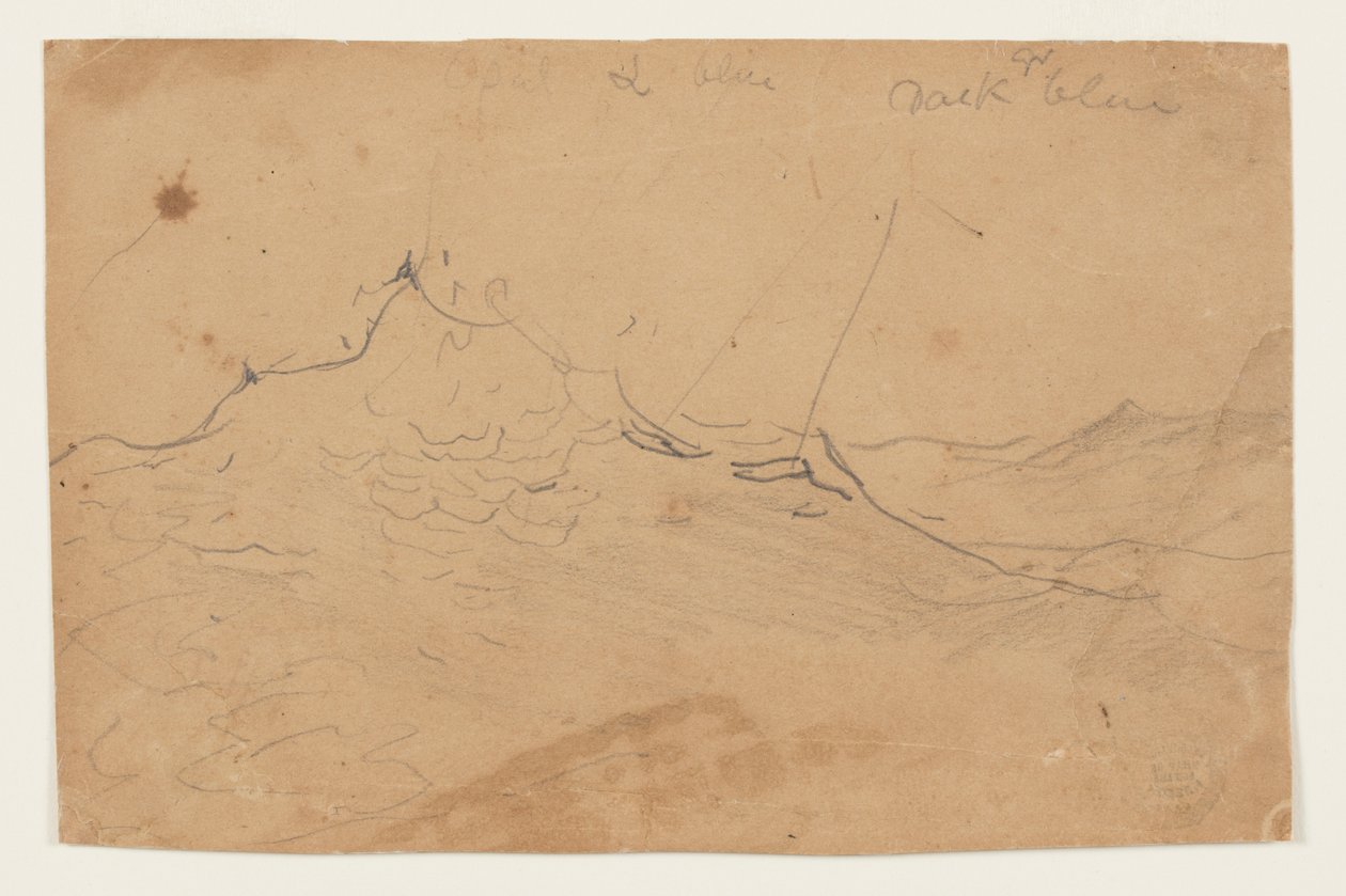 Combers na wzburzonym morzu autorstwa Winslow Homer