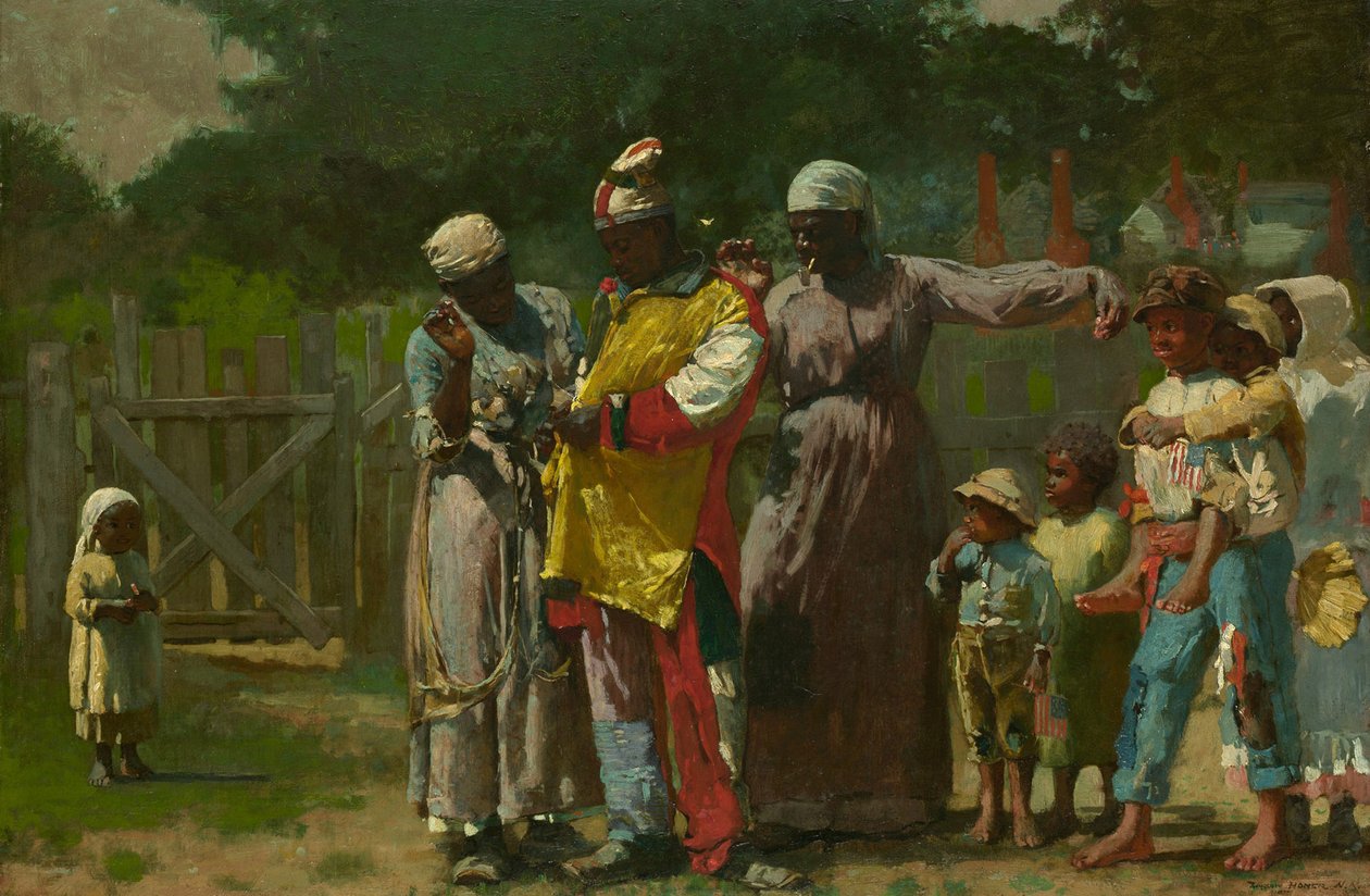 Ubieranie się na karnawał autorstwa Winslow Homer