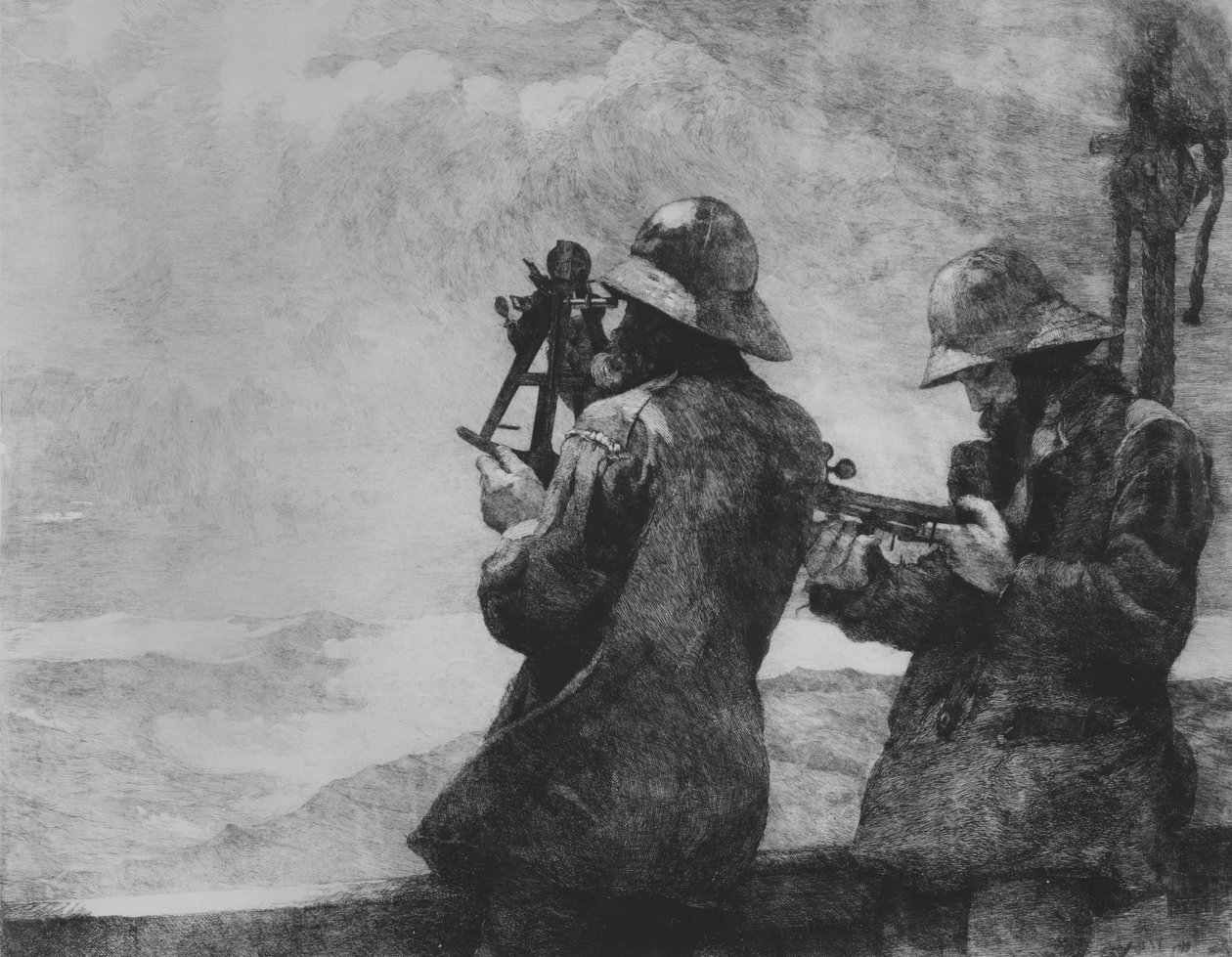 Osiem dzwonów, 1887. autorstwa Winslow Homer