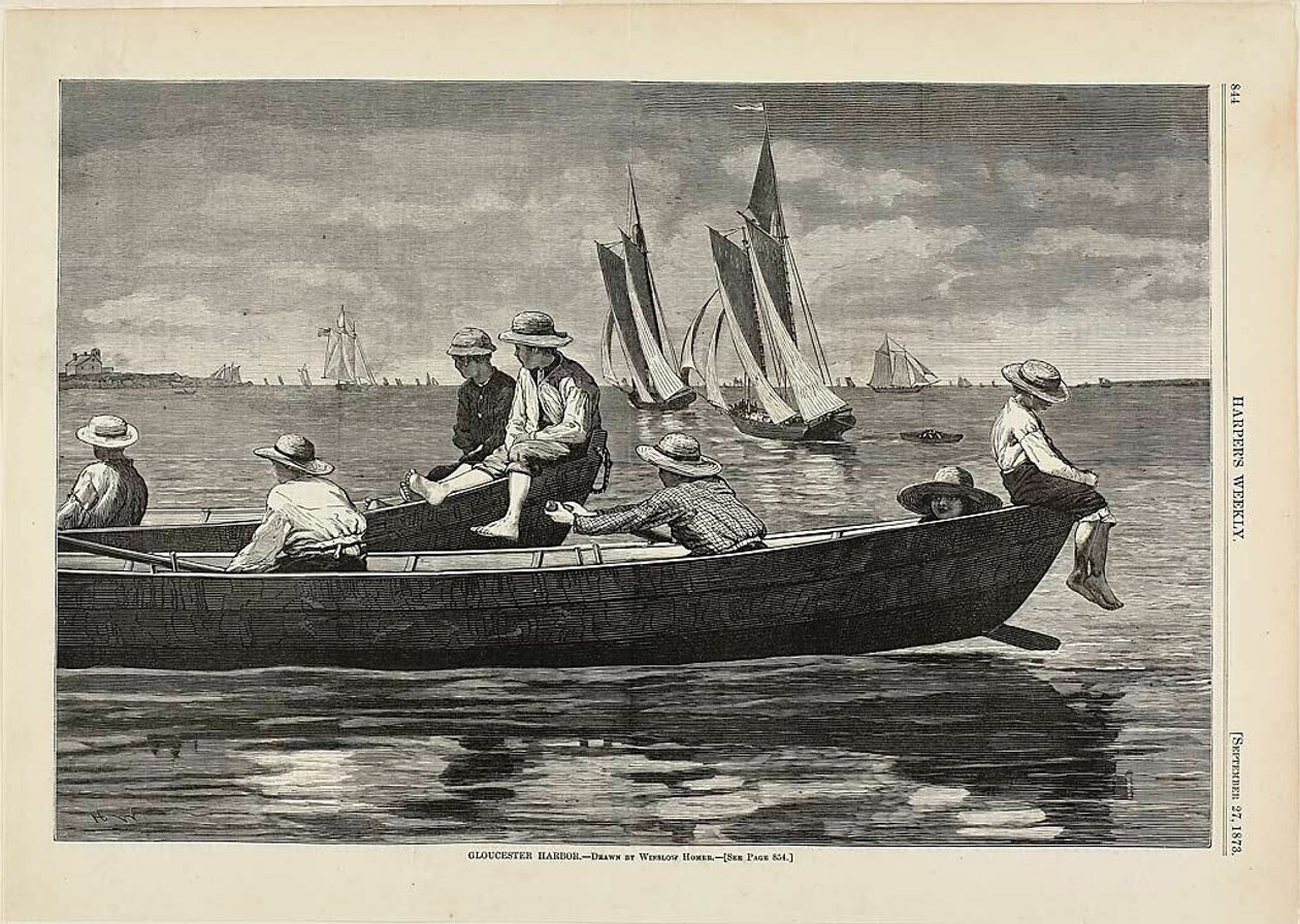 Gloucester Harbor autorstwa Winslow Homer