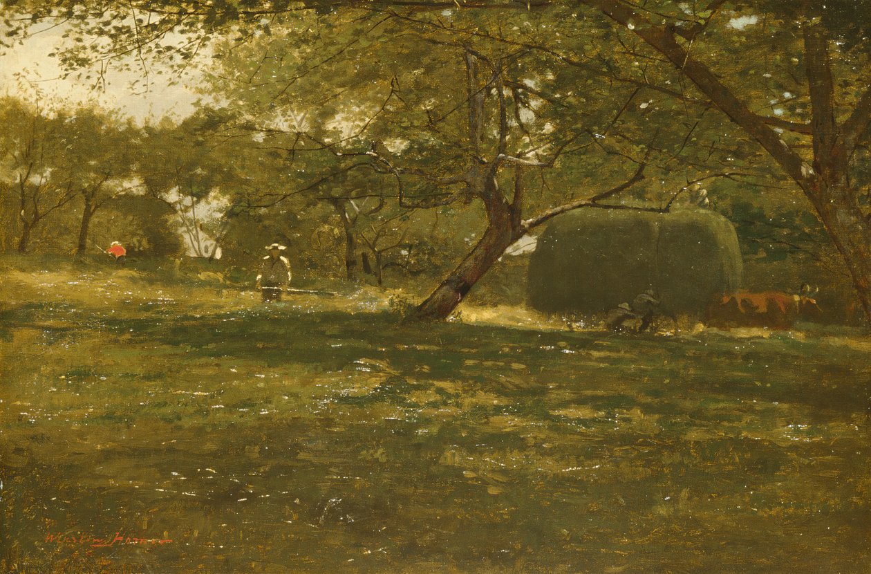 Scena żniwna, ca. 1873. autorstwa Winslow Homer