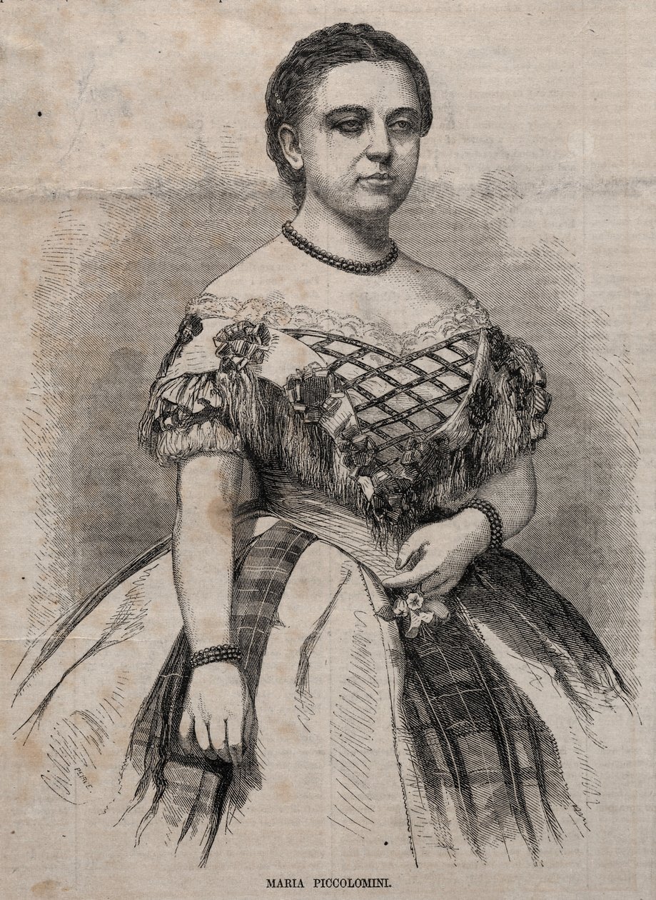Maria Piccolomini autorstwa Winslow Homer