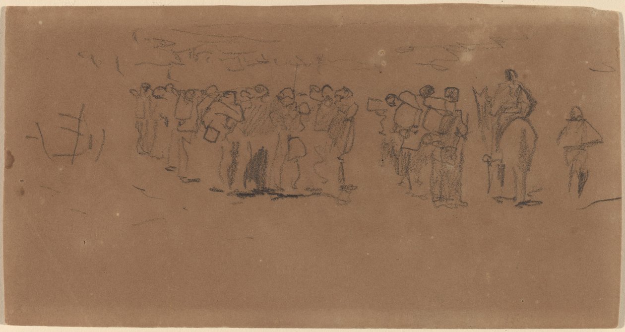 Przygotowanie do marca 1862 r. autorstwa Winslow Homer