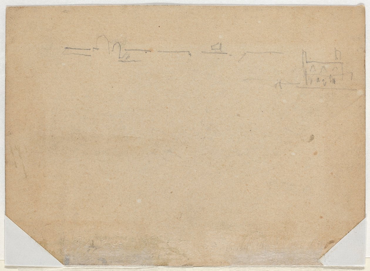 Linia dachu [verso] autorstwa Winslow Homer