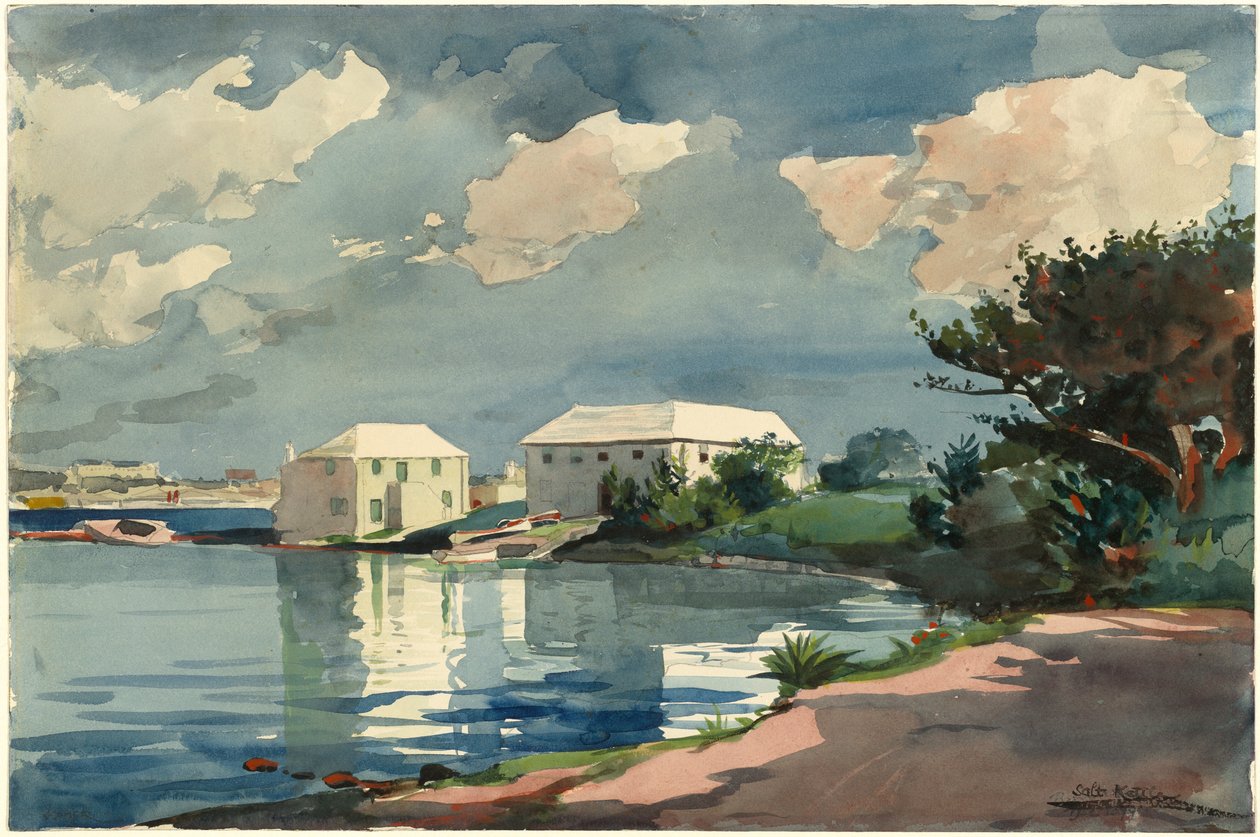 Czajnik Solny, Bermudy autorstwa Winslow Homer