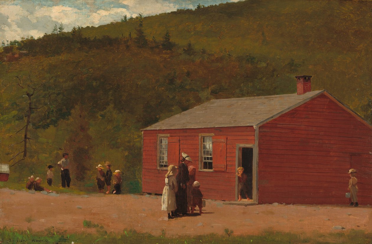 Czas szkolny autorstwa Winslow Homer