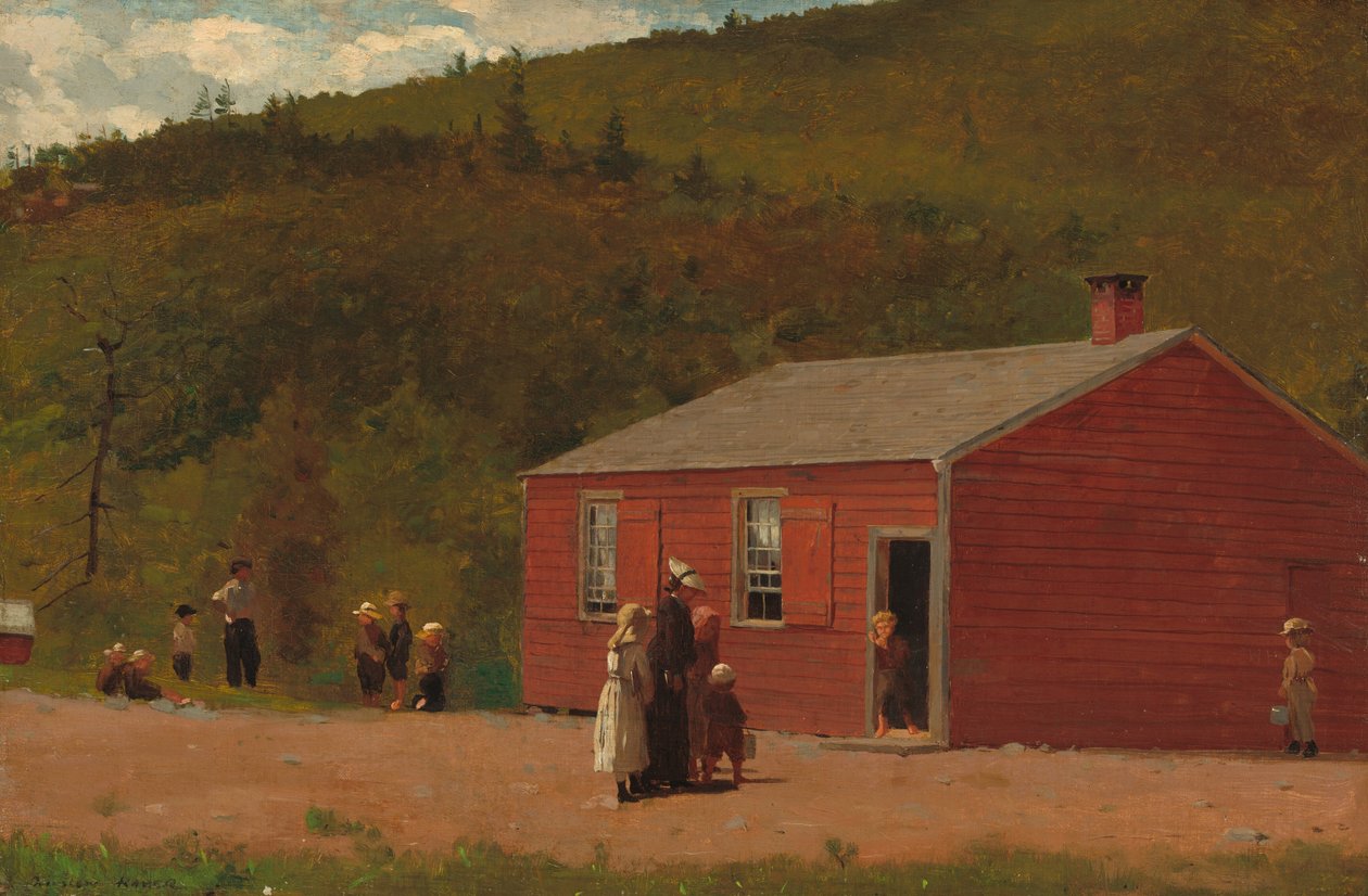 Czas szkolny, ok. 1874. autorstwa Winslow Homer