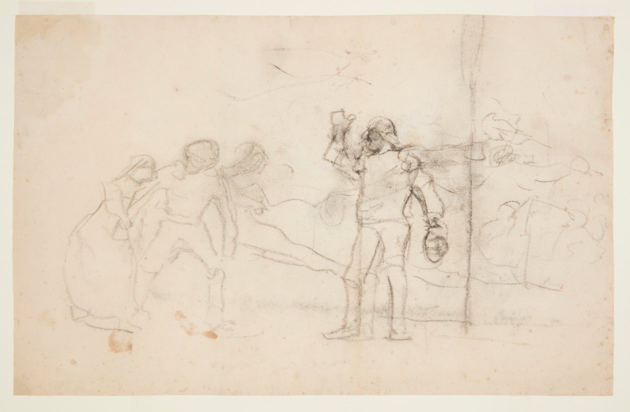 Szkic do „Wraku” autorstwa Winslow Homer