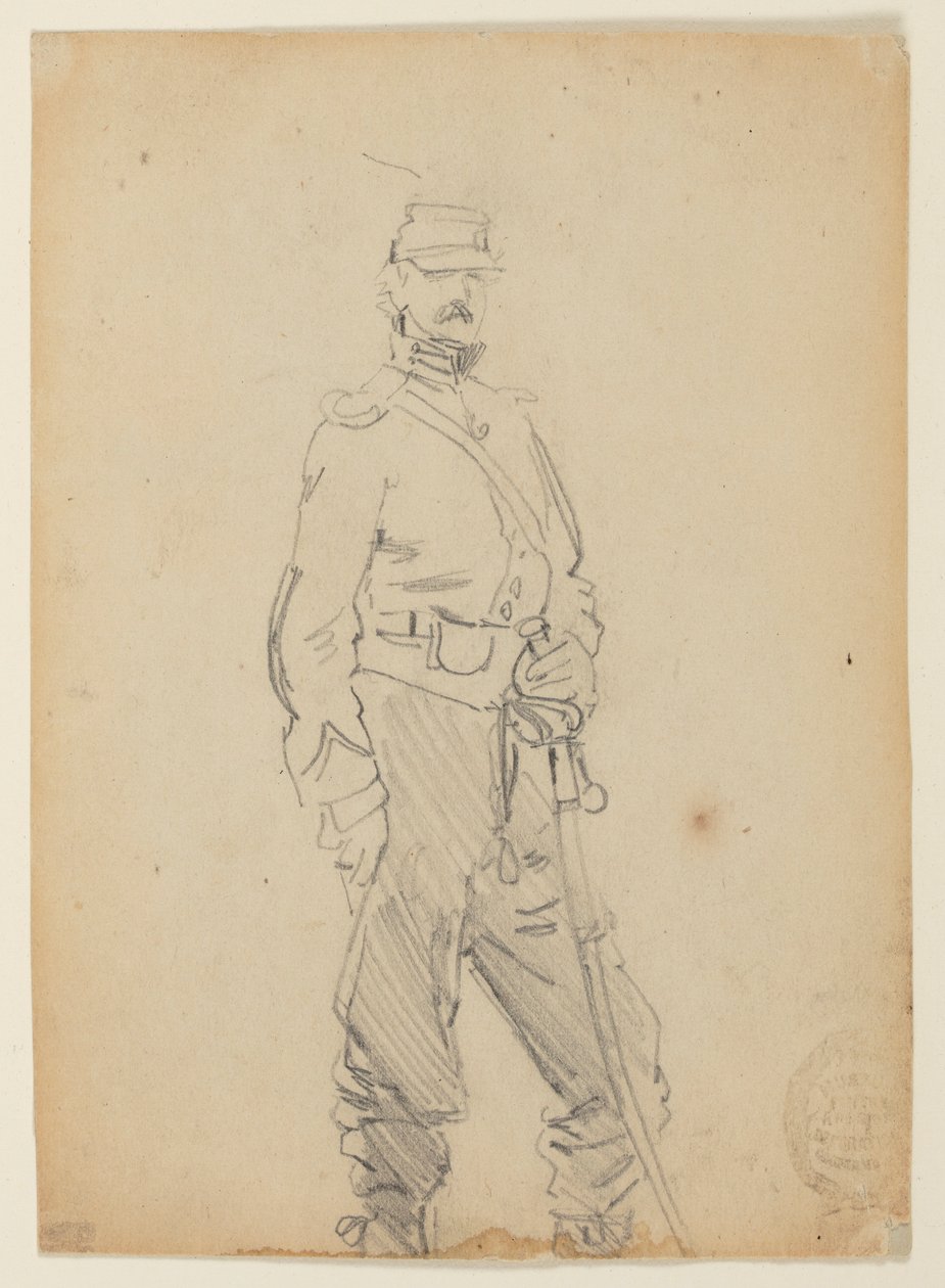 Stały Oficer autorstwa Winslow Homer