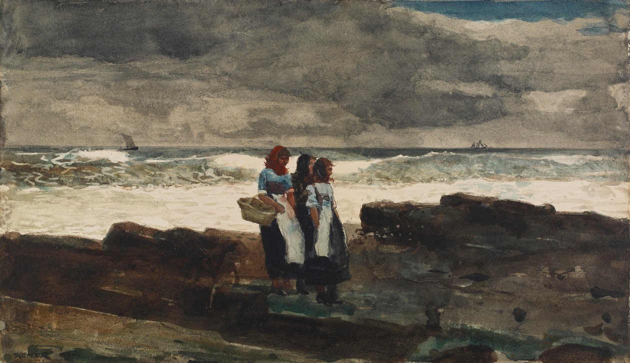 Słońce i chmury, 1882. autorstwa Winslow Homer