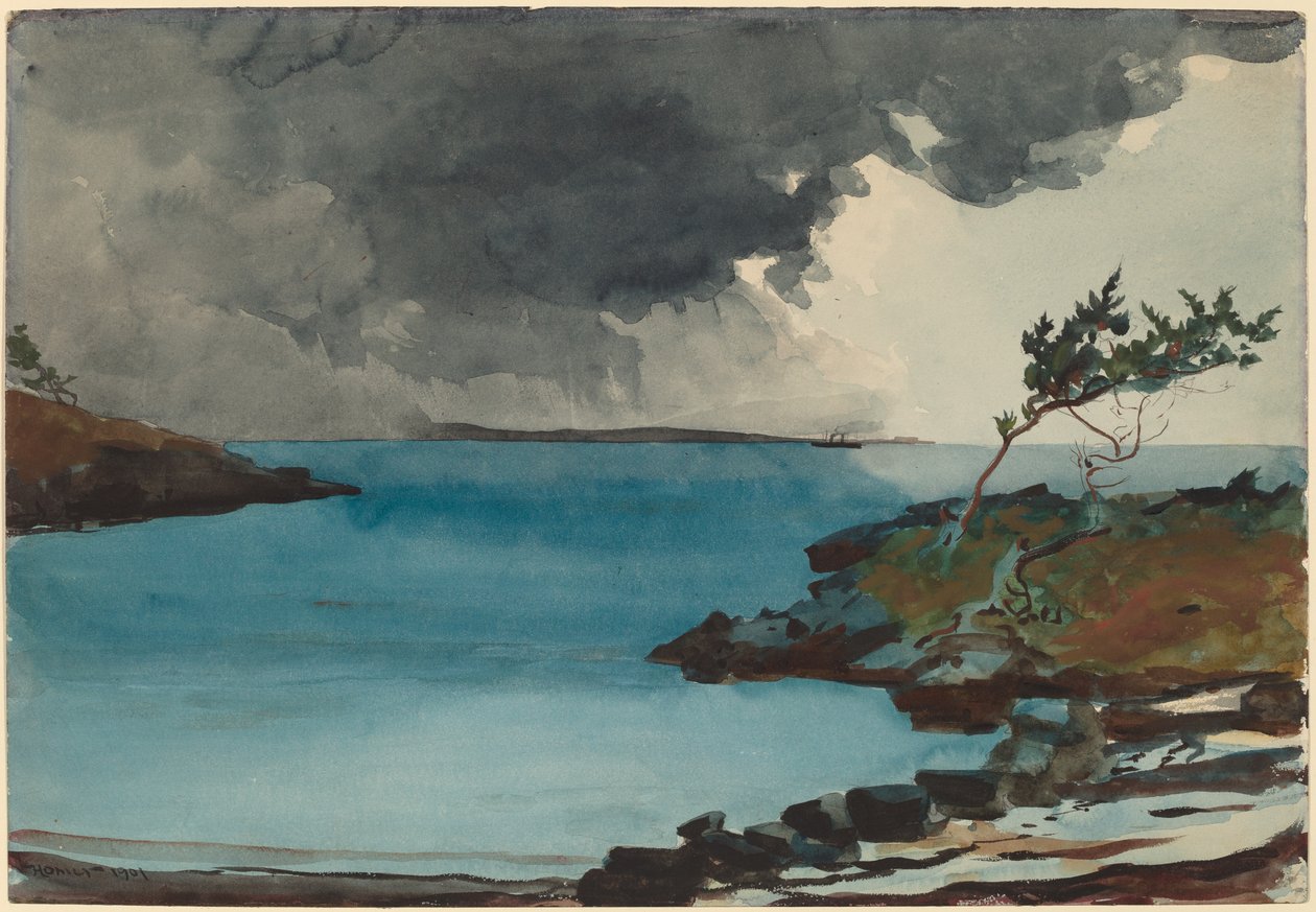 Nadchodząca burza autorstwa Winslow Homer