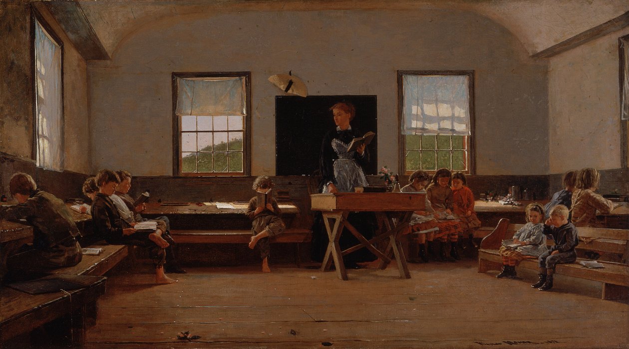 The Country School autorstwa Winslow Homer