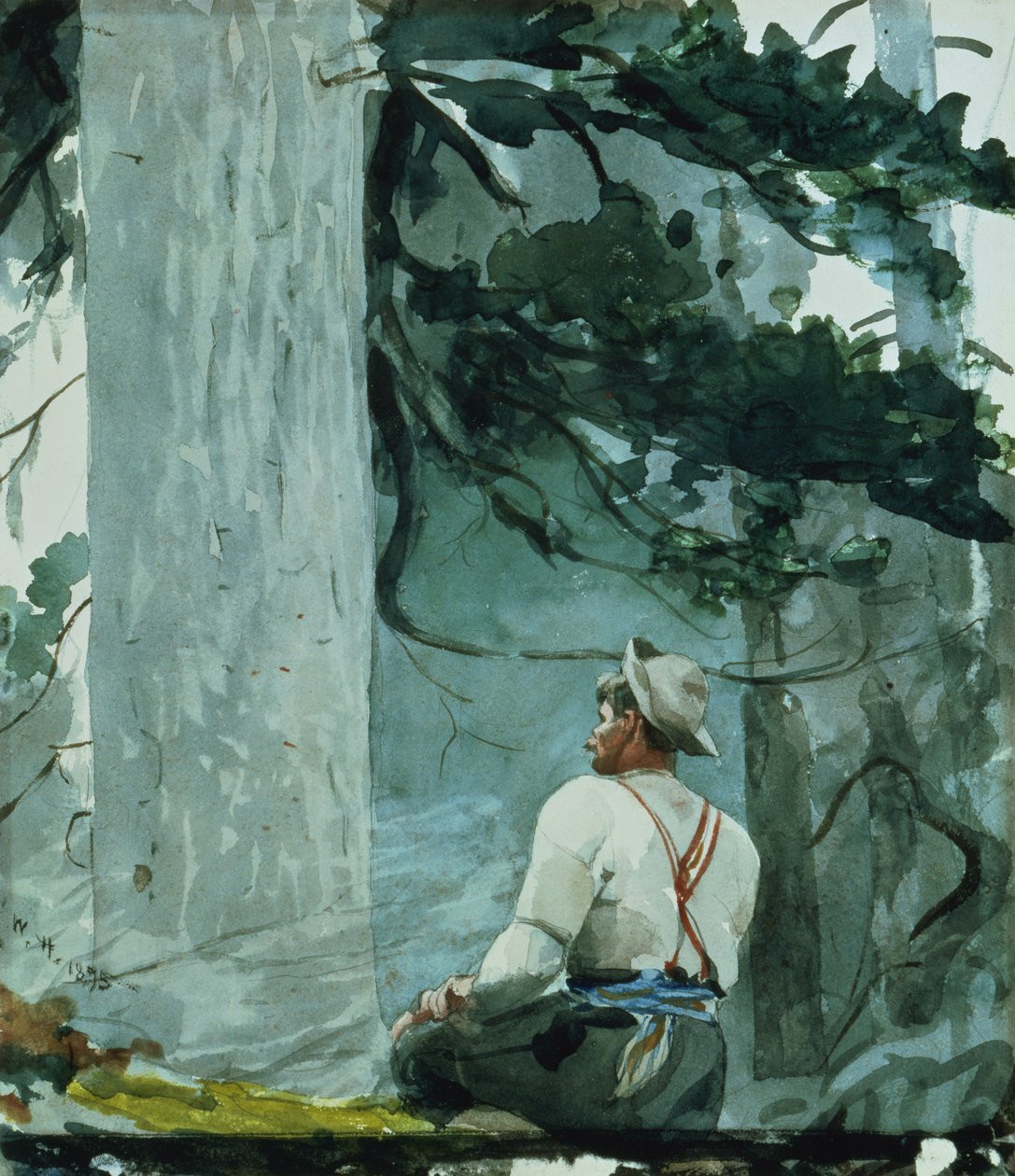 Przewodnik, 1895 autorstwa Winslow Homer