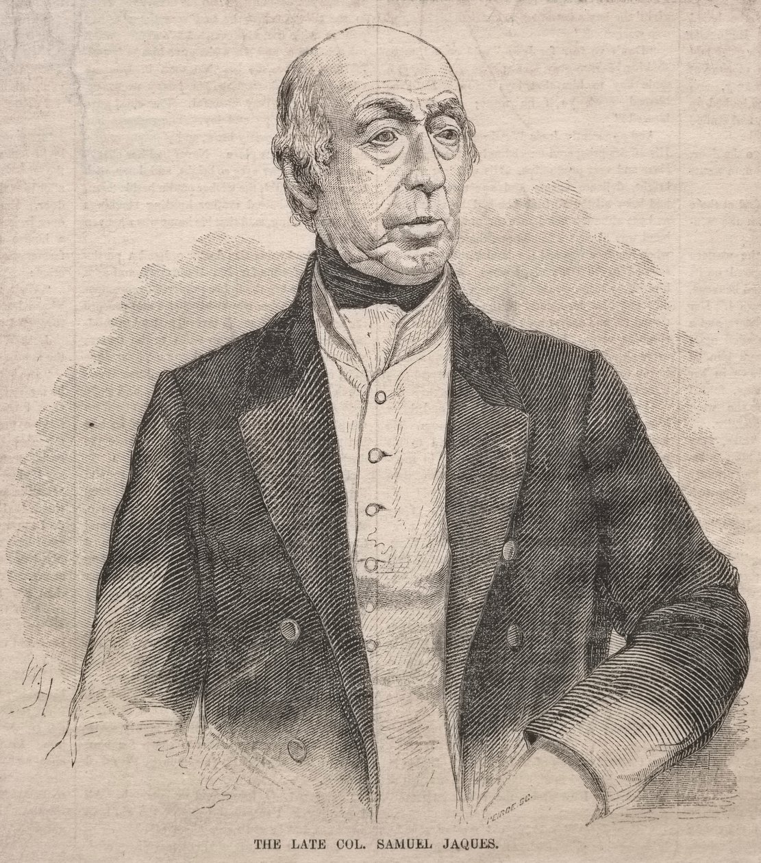 Płk. Samuel Jaques, 1859. autorstwa Winslow Homer