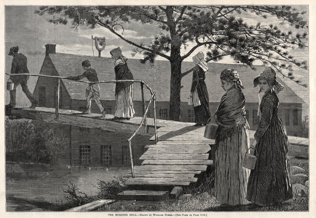 Poranny dzwonek, 1873. autorstwa Winslow Homer